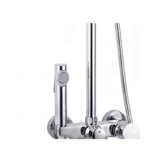 Luxury Chrome Shower Set | #0001