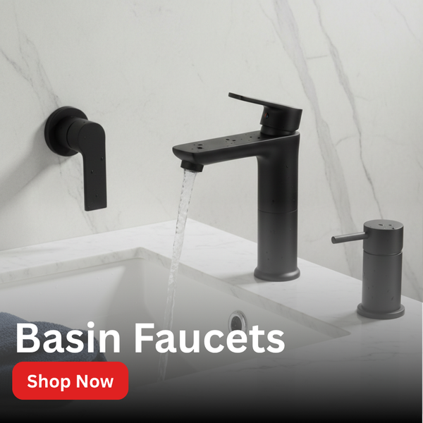 Basin Faucets – Premium Bathroom Basin Mixers, Tapware & Waterfall Basin Taps for Every Style