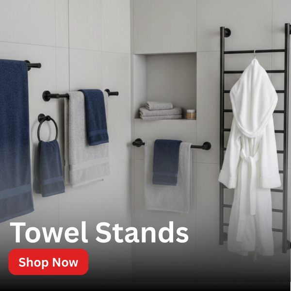 Towel Stands – Premium Towel Rails, Towel Bars, Towel Rings & Heated Towel Ladders for Every Bathroom
