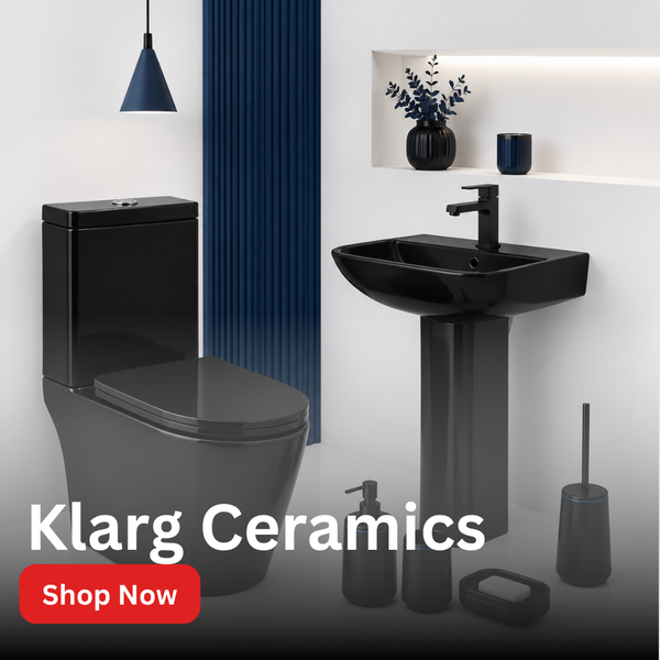 Klarg Ceramics – Premium Matte Black Ceramic Toilets, Pedestal Basins, Bathroom Suites & Sanitaryware
