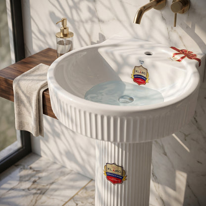 Round Pedestal Basin