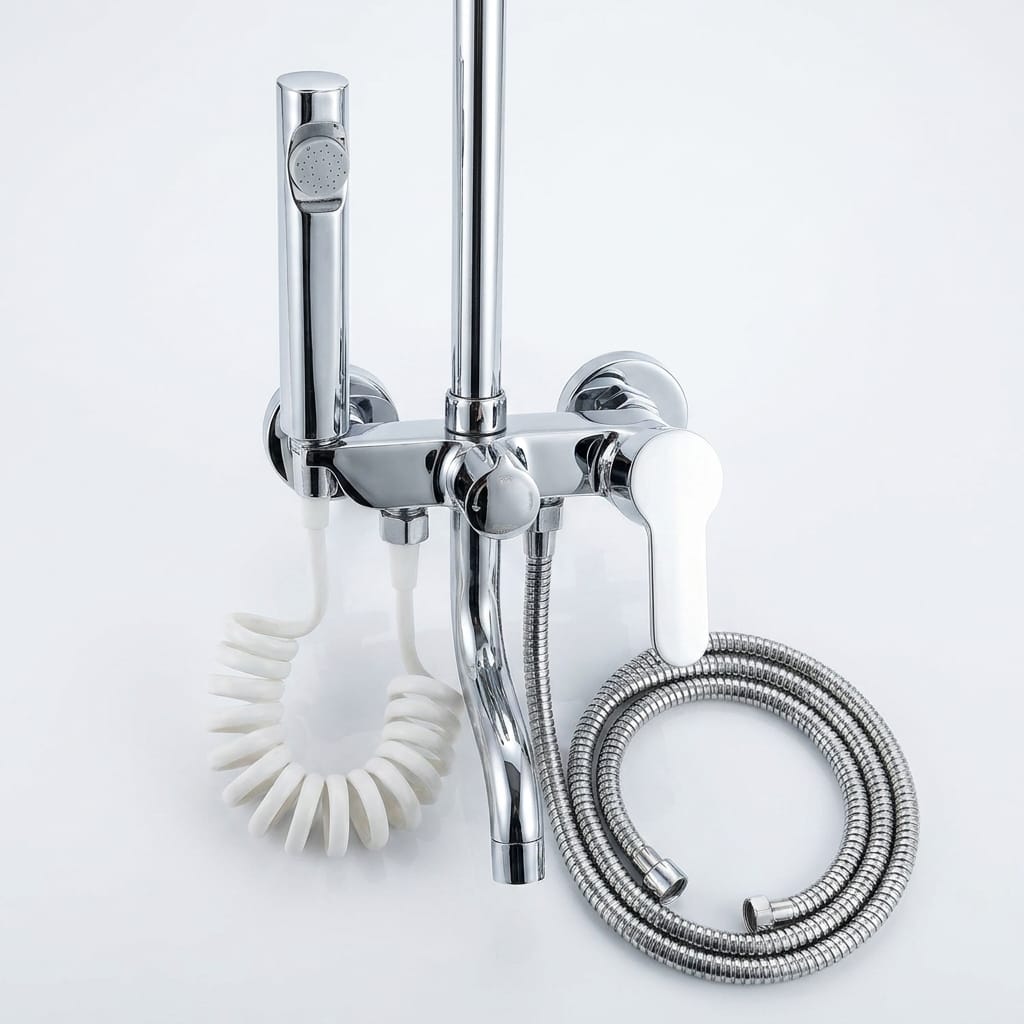 Luxury Chrome Shower Set | #0001