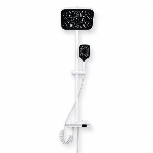 White Piano  Rain Shower System