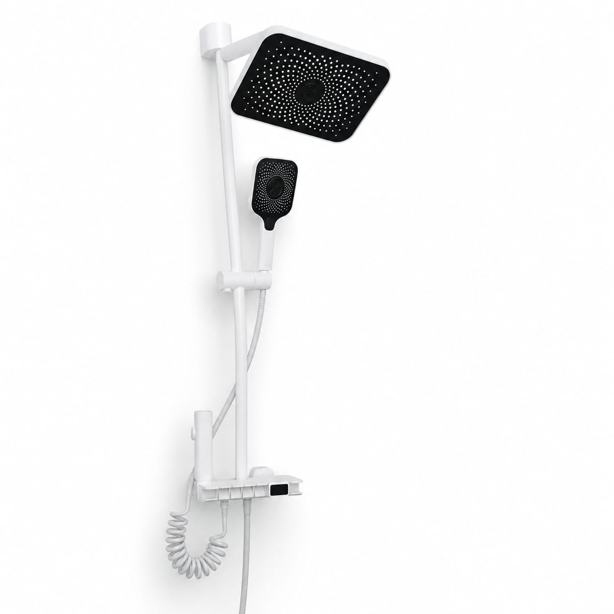 White Piano  Rain Shower System