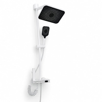 White Piano  Rain Shower System