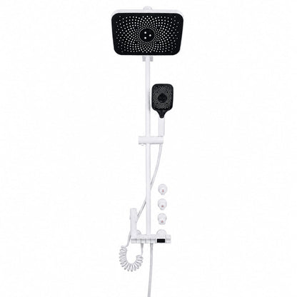 White Piano  Rain Shower System