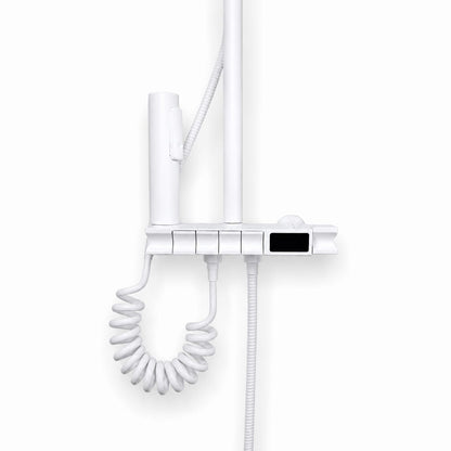 White Piano  Rain Shower System