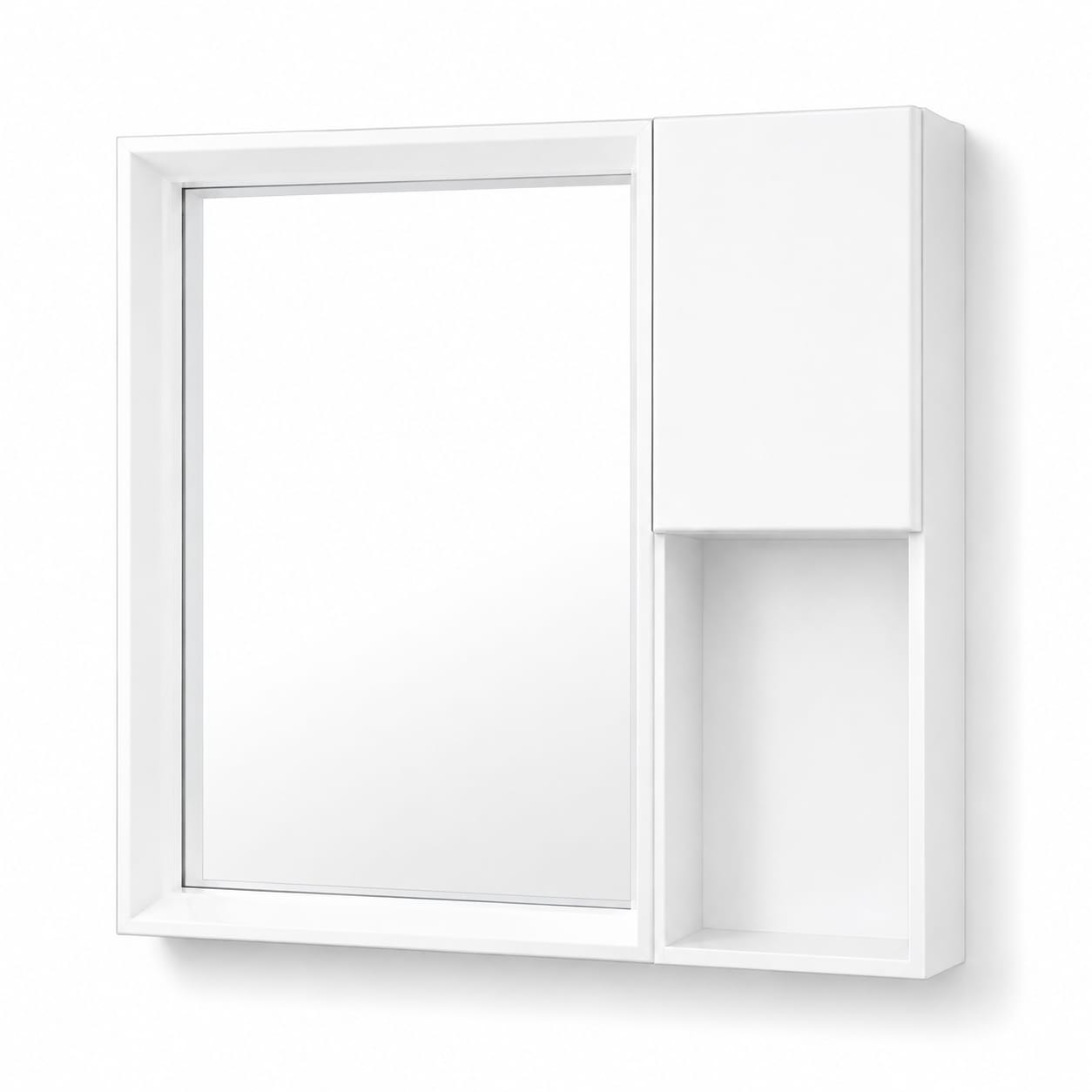 White Baroque Bathroom Vanity Set