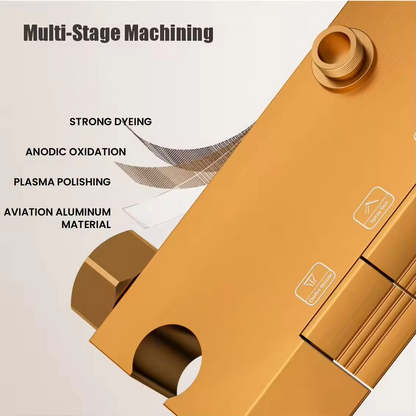 Golden Piano Shower System