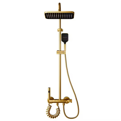 Golden Piano Shower System